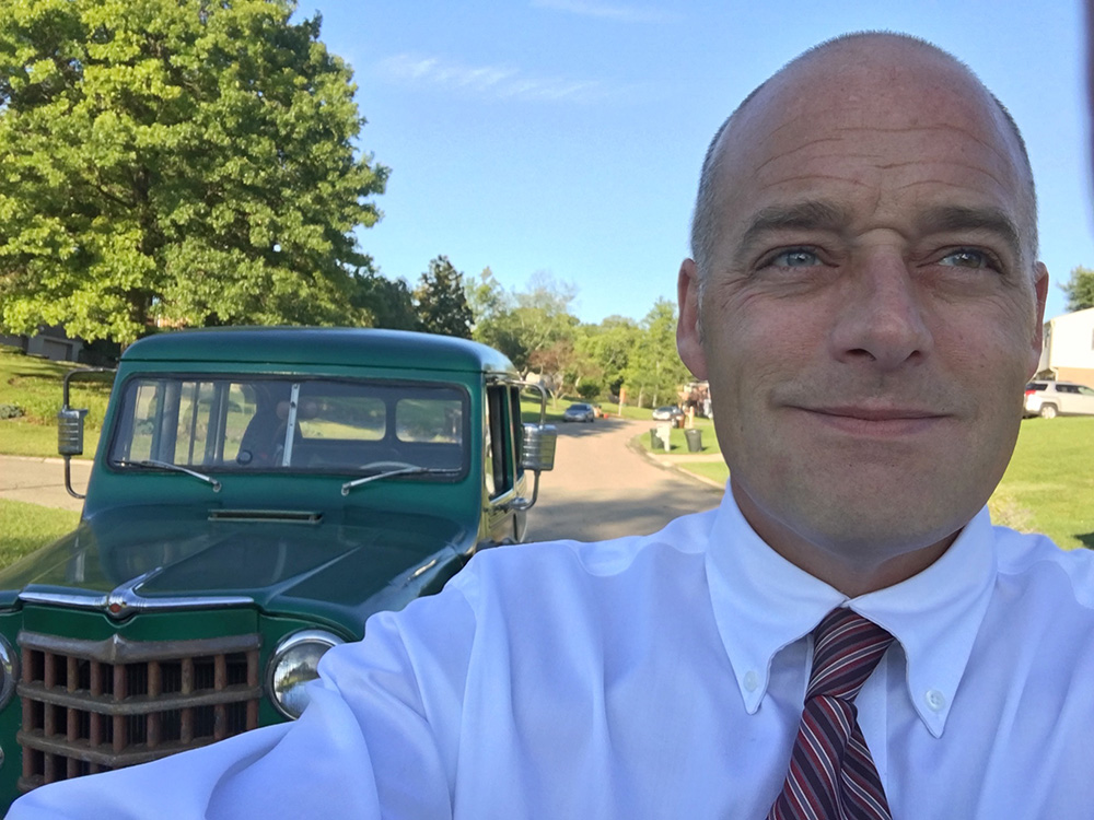 Scott Gilbert and His 1953 Wagon